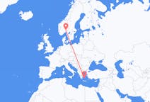 Flyrejser fra Oslo, Norge til Plaka, Grækenland