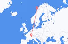 Flights from Bodø to Geneva