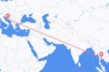 Flyreiser fra Bangkok, til Split