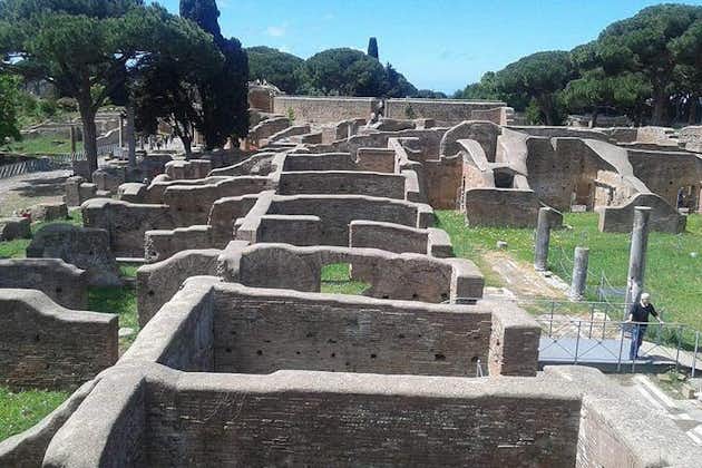 Privat tur til de gamle Ostia-ruinene