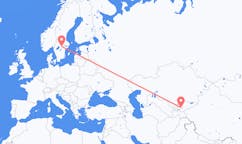 Flights from Andijan, Uzbekistan to Örebro, Sweden