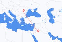 Flyreiser fra Al Jawf Region, Saudi-Arabia til București, Romania