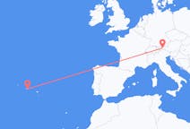 Flights from Pico Island, Portugal to Innsbruck, Austria
