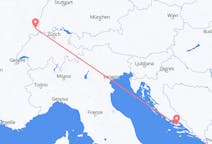 Flights from Brač, Croatia to Basel, Switzerland