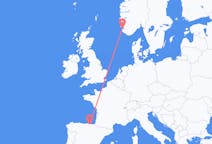 Flyrejser fra Stavanger til Bilbao