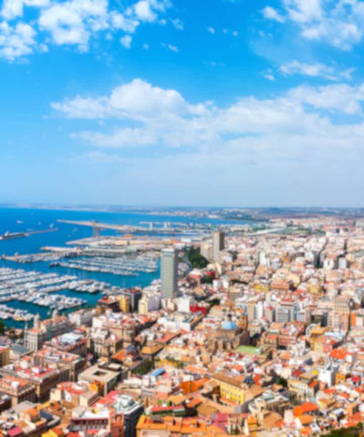 Flights from Glasgow, Scotland to Alicante, Spain