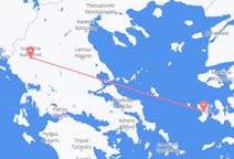 Vols depuis la ville d'Ioannina vers la ville de Chios