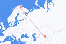 Flug frá Tashkent, Úsbekistan til Ivalo, Finnlandi