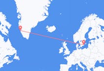 出发地 瑞典出发地 卡尔马目的地 格陵兰努克的航班