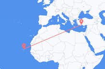 Flyg från Sal, Kap Verde till Antalya