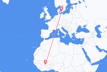 Flights from Bobo-Dioulasso, Burkina Faso to Copenhagen, Denmark