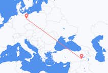 Flyg från Siirt, Turkiet till Berlin, Maryland, Tyskland