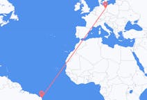 Flyg från Natal, Brasilien till Berlin, Maryland, Tyskland