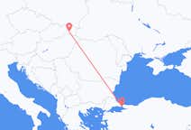 出发地 斯洛伐克从 科希策目的地 土耳其伊斯坦布尔的航班