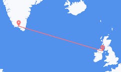 Flights from Narsaq to Belfast