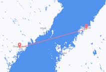 Flyrejser fra Karleby, Finland til Örnsköldsvik, Sverige