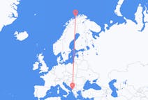 Flights from Hasvik, Norway to Tirana, Albania