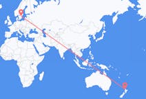 Flights from Auckland to Linköping