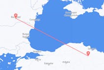 Flyrejser fra Karamustafapasa, Tyrkiet til Bukarest, Rumænien
