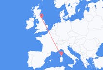 Flights from Newcastle upon Tyne, the United Kingdom to Figari, France