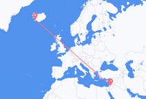 Flyg från Amman, Jordanien till Reykjavik, Island