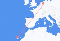 Flights from San Sebastián de La Gomera, Spain to Dortmund, Germany