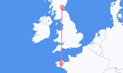 Flights from Lorient, France to Edinburgh, Scotland