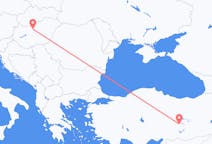 Vluchten van Malatya naar Boedapest