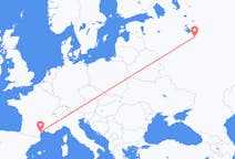 Flights from Yaroslavl, Russia to Béziers, France