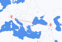 Flyrejser fra Jerevan, Armenien til Milano, Italien