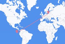 Flights from San Cristóbal Island, Ecuador to Gdańsk, Poland
