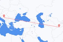 Flyreiser fra Termez, Usbekistan til Sarajevo, Bosnia-Hercegovina