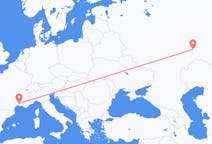 Flights from Samara, Russia to Nîmes, France
