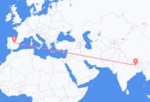 Flyrejser fra Rajbiraj, Nepal til Madrid, Spanien