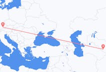 Flug frá Bukhara, Úsbekistan til München, Þýskalandi