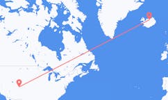 Flyg från Montrose, USA till Akureyri, Island