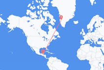 Flyreiser fra Flores, Guatemala til Kangerlussuaq, Grønland