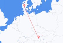 Flights from Billund, Denmark to Graz, Austria