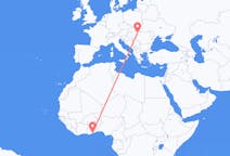 Flyrejser fra Accra, Ghana til Debrecen, Ungarn