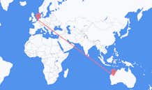 Flyrejser fra Newman, Australien til Rotterdam, Holland