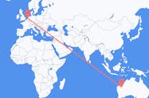 Flyreiser fra Newman, Australia til Rotterdam, Nederland