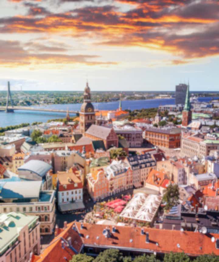 Flights from Sweden to Latvia