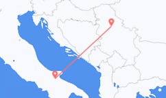 Flyrejser fra Foggia til Beograd
