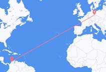 Flyrejser fra Barranquilla, Colombia til Leipzig, Tyskland
