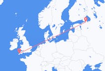 Flights from Saint Petersburg, Russia to Newquay, the United Kingdom