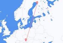 Flights from Oulu, Finland to Graz, Austria