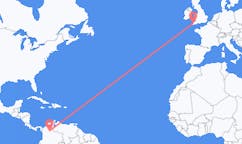 Flyrejser fra Barrancabermeja, Colombia til Newquay, England
