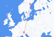 Flights from Sundsvall, Sweden to Verona, Italy