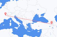 Flyrejser fra Jerevan til Lyon