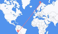出发地 智利阿里卡目的地 挪威Bardufoss的航班